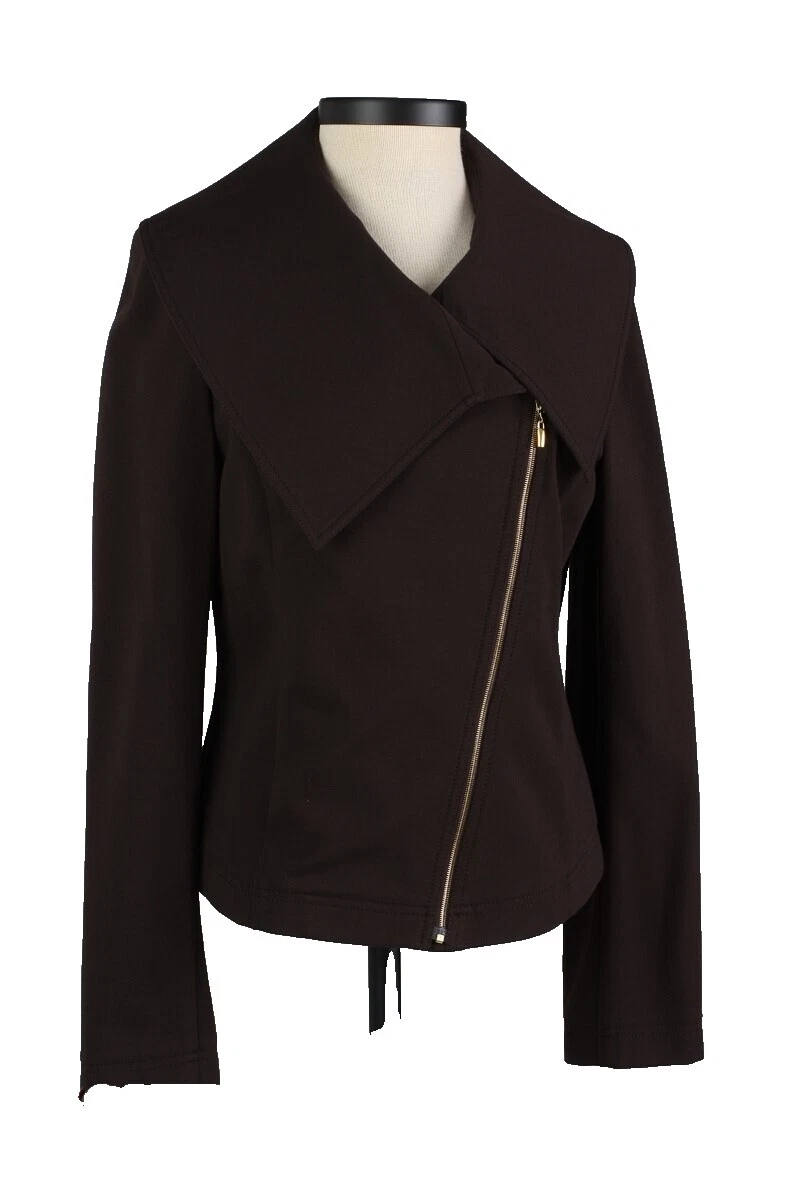 St. John's Bay marrón sólido abrigos, chaquetas y chalecos para Mujeres