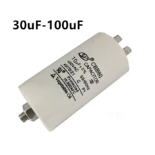 CBB60 30/35/40/45/50/60/70/80/100 uF MFD 450VAC START RUN MOTOR Capacitor
