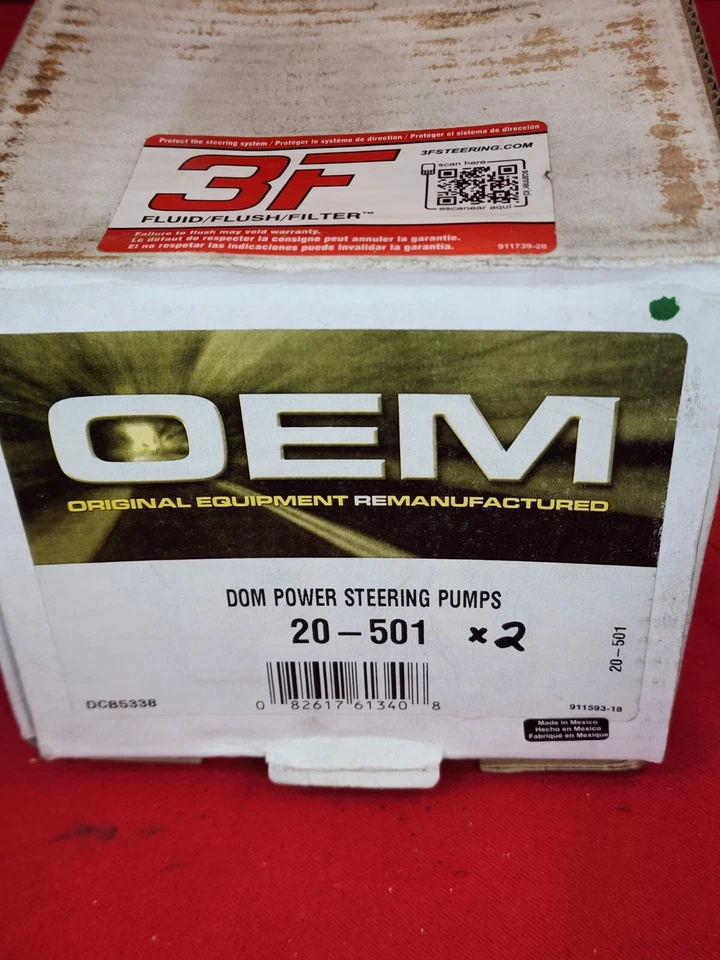 Насос гидроусилителя руля от оригинального производителя 20-501 для 1995-2005 Pontiac Grand Am Sunfire Malibu 4cy - Изображение 2 из 4