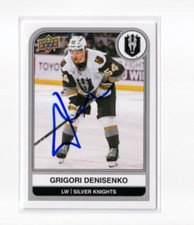 GRIGORI DENISENKO autographed '23/24 Upper Deck AHL crd HENDERSON SILVER KNIGHTS