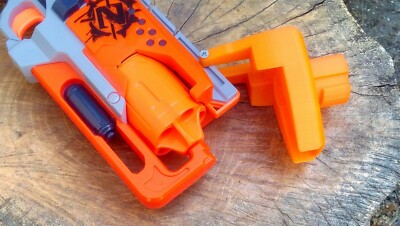 Blasters3D Lift Modulus Barrel Adapter for Nerf Zombie Strike HammerShot