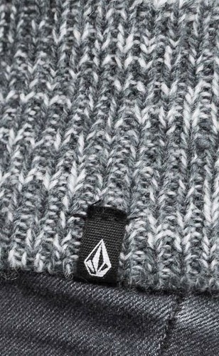 VOLCOM B0731606 CruisinOn Jumper Mix Knit Sweater Wool Blend Gray Marl Melange L - Picture 9 of 10