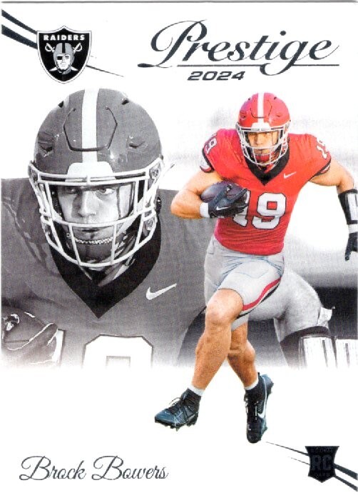 2024 Panini Prestige - Rookies #305 Brock Bowers (RC)