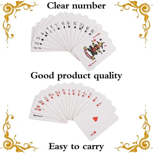 3 Decks Mini Playing Cards, Small Playing Cards Tiny Cards Deck Novelty Gift - Picture 7 of 14