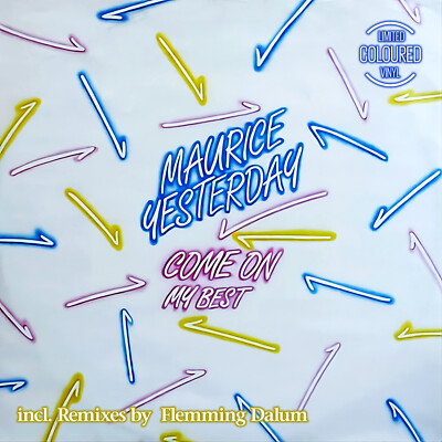 Italo Maxi Vinyl Maurice Yesterday Come On Limited Edition Coloured Vinyl
