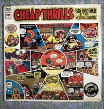 Cheap Thrills by Big Brother & The Holding Company (LP, Gatefold,Reissue) SEALED