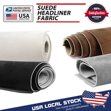 Headliner Material Suede Fabric Car Roof Liner Upholstery Sag Replace By yard US
