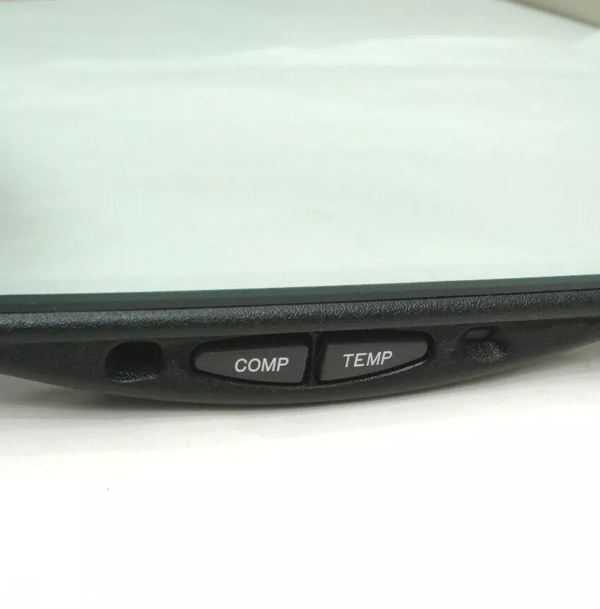 1999-2002 Silverado Sierra Tahoe Yukon Rear View Mirror Auto Dim Compass Temp  - Image 4 of 4