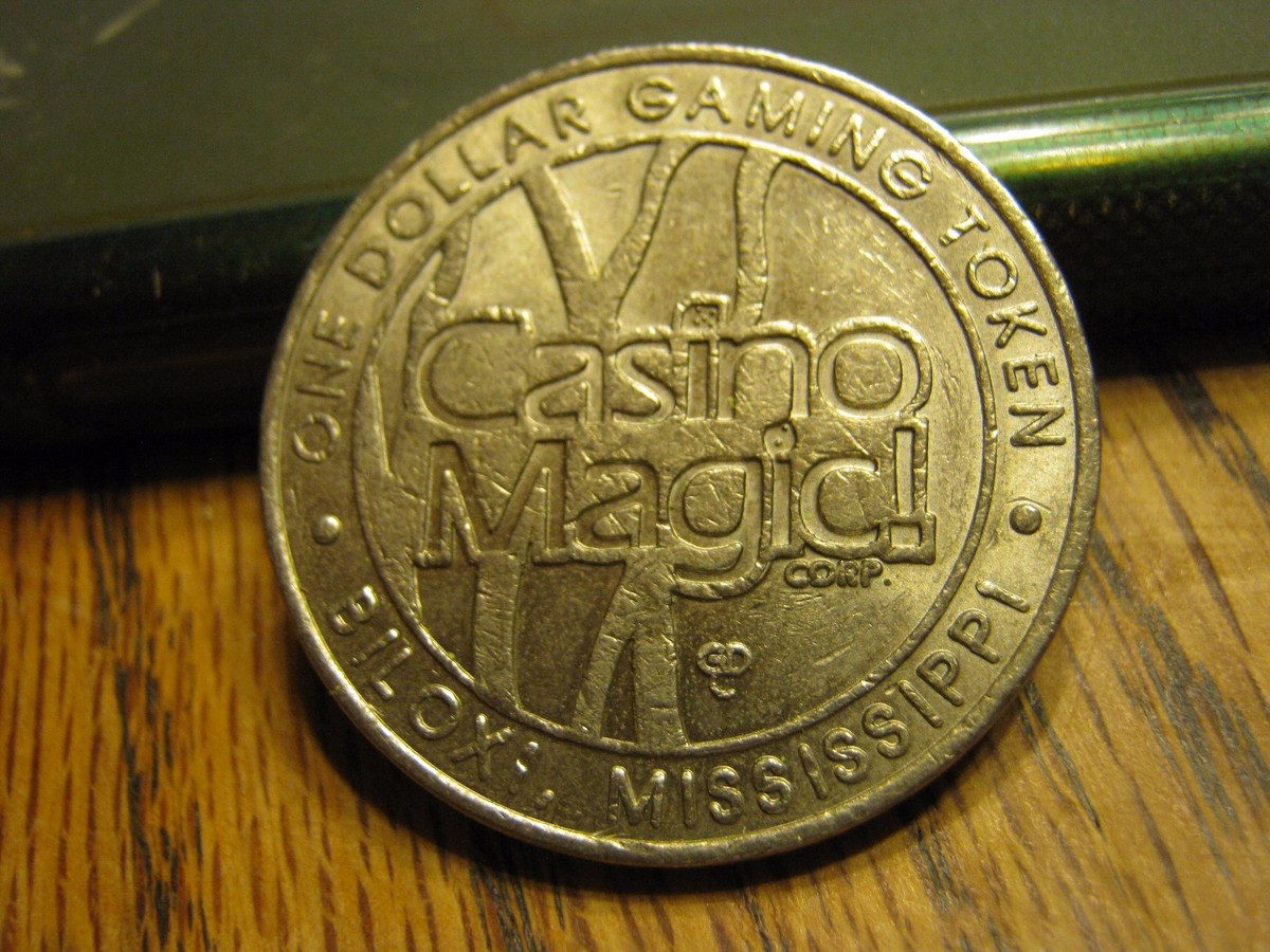 Casino Magic! Biloxi Mississippi Vintage $1 Token One Dollar Coin