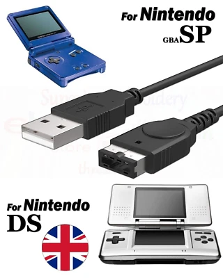 DSM New USB Charger Charge Lead Cable for Nintendo DS NDS/Gameboy Advance SP GBA UK