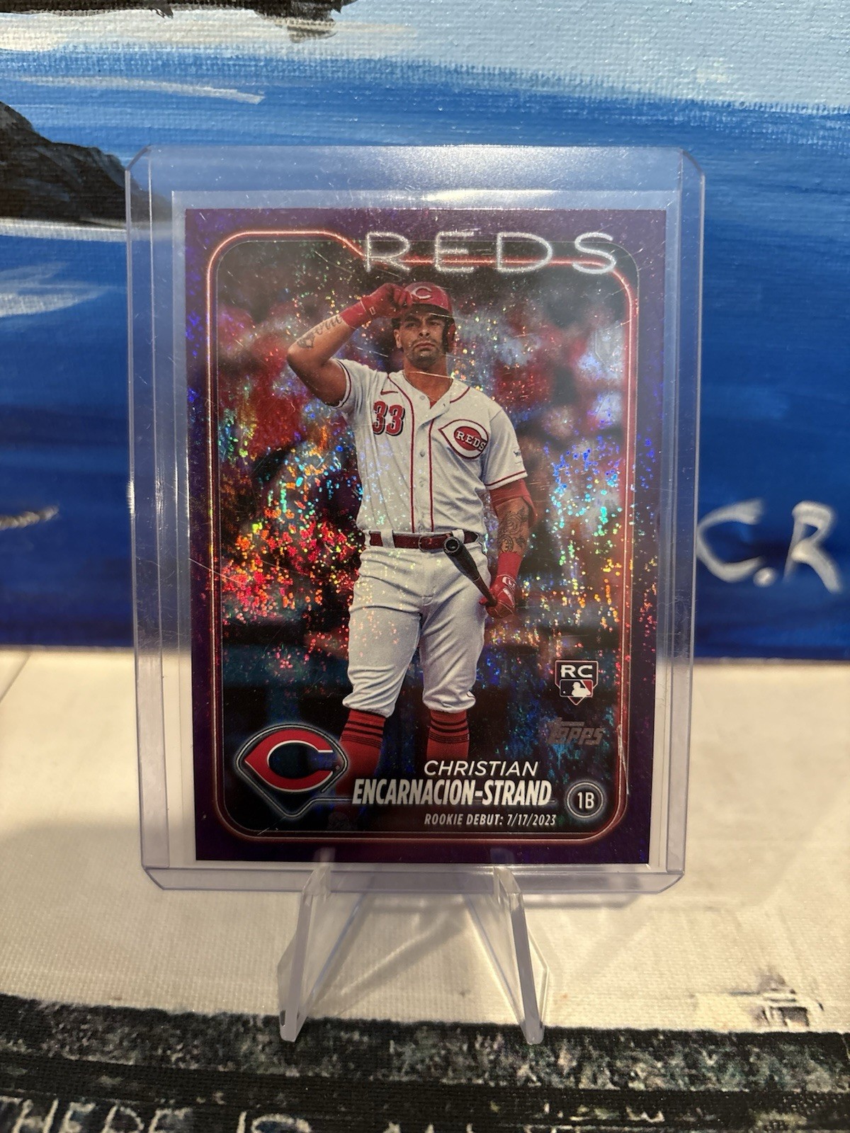 CHRISTIAN ENCARNACION-STRAND RC-2024 Topps Update Series Purple Foil /799 #US201