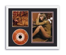 Taylor Swift Autographed Signed 11x14 Framed CD Photo Midnights Blood Moon ACOA