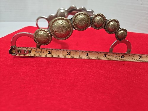 Horse Bit Curb Show Horse Chrome Brass Concho VIDEO READ - Picture 13 of 15