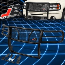 J2 Engineering For 07-13 Gmc Sierra 1500 Front Bumper Grille Grill Brush Guard