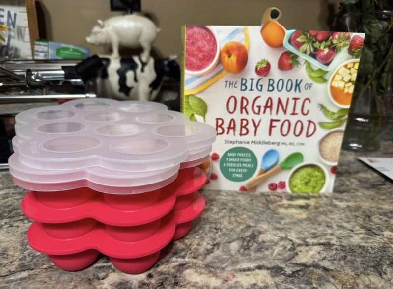 Wee Sprout Silicone Trays And Cookbook