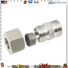 M14 SS Reduce Jerkiness Hydraulic Flow Control Fitting Mini Excavator AGT Inline