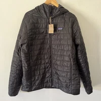 Patagonia Men’s Nano Puff Hoody Jacket Size Black 84223 Large Zip NWT New