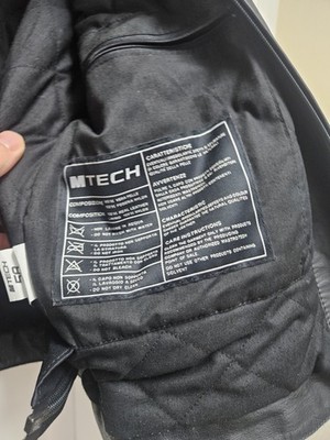 Vintage Ducati Meccanica Motorycycle Leather Jacket M Tech Size 58