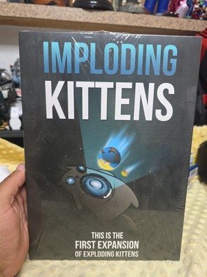 Imploding Kittens Card Game 20 Card Expansion Pack Exploding New