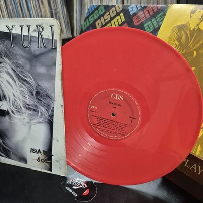 Yuri   Isla Del Sol- Latin, Pop, Ballad,   1989 Limited Edition, Ultra-red 