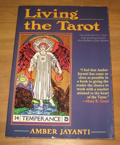Living the Tarot by Jayanti, Amber Paperback / softback Book The Fast FreeFREE US DELIVERY | ISBN: 0875423736 | Quality Books