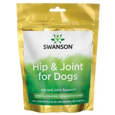Swanson Glucosamine  Chondroitin for Dogs Hip  Joint w/ Msm 6.35 oz Package 