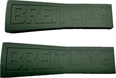 Breitling Diver Pro 24mm Dark Green Rubber Strap 292S Genuine New