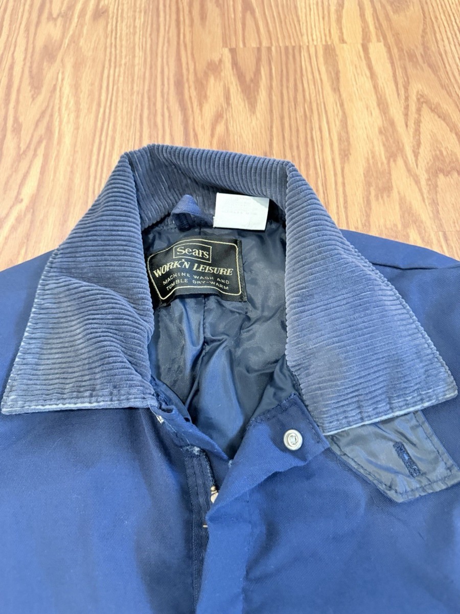 Vintage Sears Work N Leisure Coveralls 46 XL Tall USA Workwear