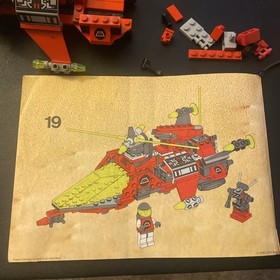 Vintage 90s Lego 6923 M-tron Space Particle Ionizer Incomplete Set