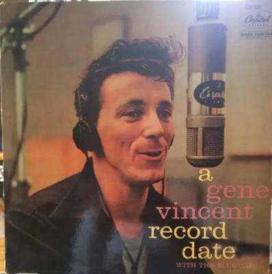 LP Gene Vincent & His Blue Caps A Gene Vincent Record Date MONO, GREEN LABELS