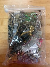 3 LB Costume Jewelry Mystery Lot Wear Resell Craft Mixed Pieces