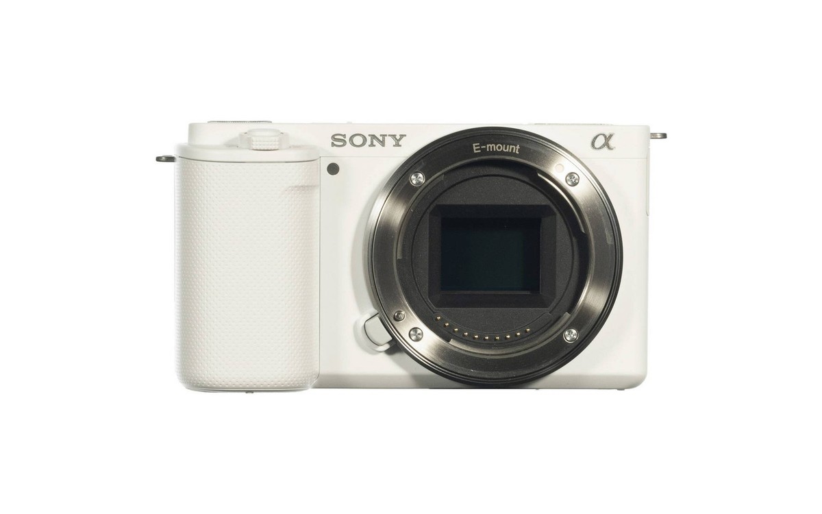 Sony ZV-E10 White Body + Sonnar T* FE 55mm f/1.8 ZA Lens 128GB +