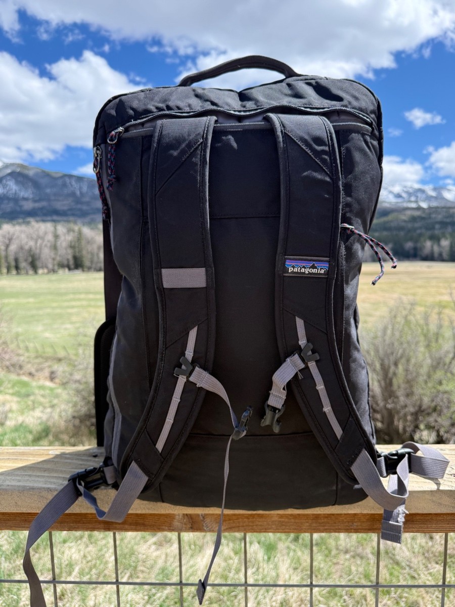 Patagonia Transport MLC 45L Black 3-Way Tote Backpack Travel Bag