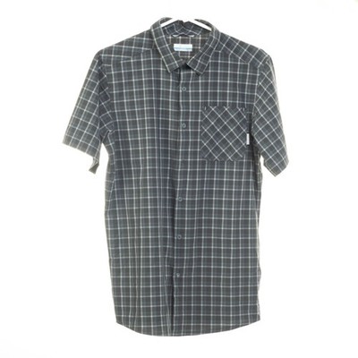 Columbia Herren Hemd Grau Gr. M Polyester Regular Fit