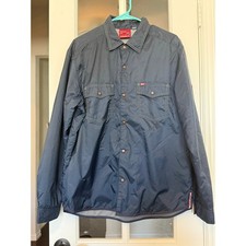 VTG Y2K Quiksilver QuikJean windbreaker snap up jacket size medium
