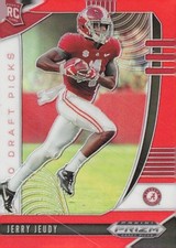 2020 Panini Prizm Draft Picks #103 Jerry Jeudy Prizms Orange