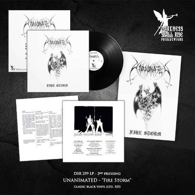 UNANIMATED: FIRE STORM (2ND PRESS) - LP vinyl SEALED