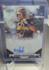 2023 Bowman Sterling - Prospect Autographs Daniel Montesino #PA-DM (AU, RC)