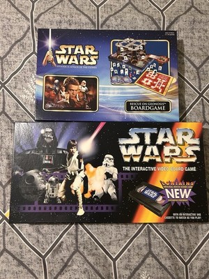 Star Wars Interaktives VHS Video Brettspiel 1995 Edition und Rettung auf Geonosis