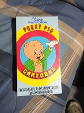 Porky Pig Cartoons Tribute Edition VHS Animation by Exclusive Pictures 1989