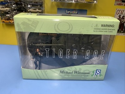 Dragon Michael Wittmann w/Diorama Turret TIGER ACE 1:18 Scale New
