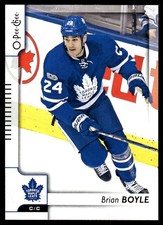 2017-18 O-Pee-Chee #496 Brian Boyle Toronto Maple Leafs Hockey Card