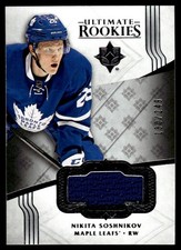 2016-17 Upper Deck Ultimate Collection Rookies Jersey - silver Nikita Soshnikov