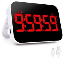 LED Timer  1.5" Number  with Voice Reminder, Digital Magnetic Timer,