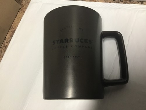 Starbucks Coffee Co. Coffee Brown Mug 2016 16 Oz “Seattle WA Est. 1971”