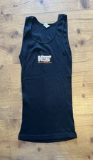 RARE NOS High Performance Energy Drink Womens Tank Top Beater Sleeveless Black