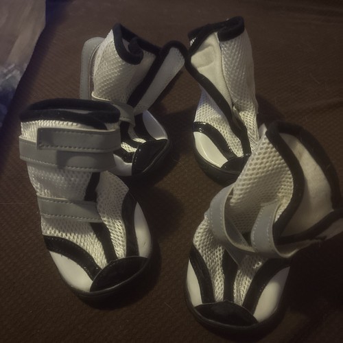 Dog Boots Shoes for Dogs with Reflective Waterproof Adjustable for Medium Large 
