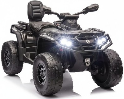 Quad OUTLANDER 4x4 - 800W, Eva Räder, Kinderauto Kinderfahrzeug Elektroauto Schw