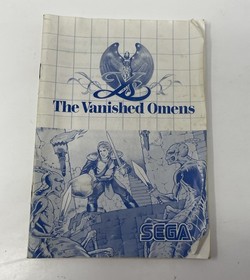 Ys: The Vanished Omens Sega Master System 1988 w/ Manual CIB Complete Authentic