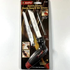AmPro 10 pc Quick-Clamp Reciprocating Saw & Bit Driver Set T31009